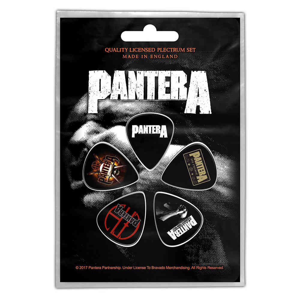 Pantera - Vulgar Display Of Power Plektrum - 5er Set - Mehrfarben